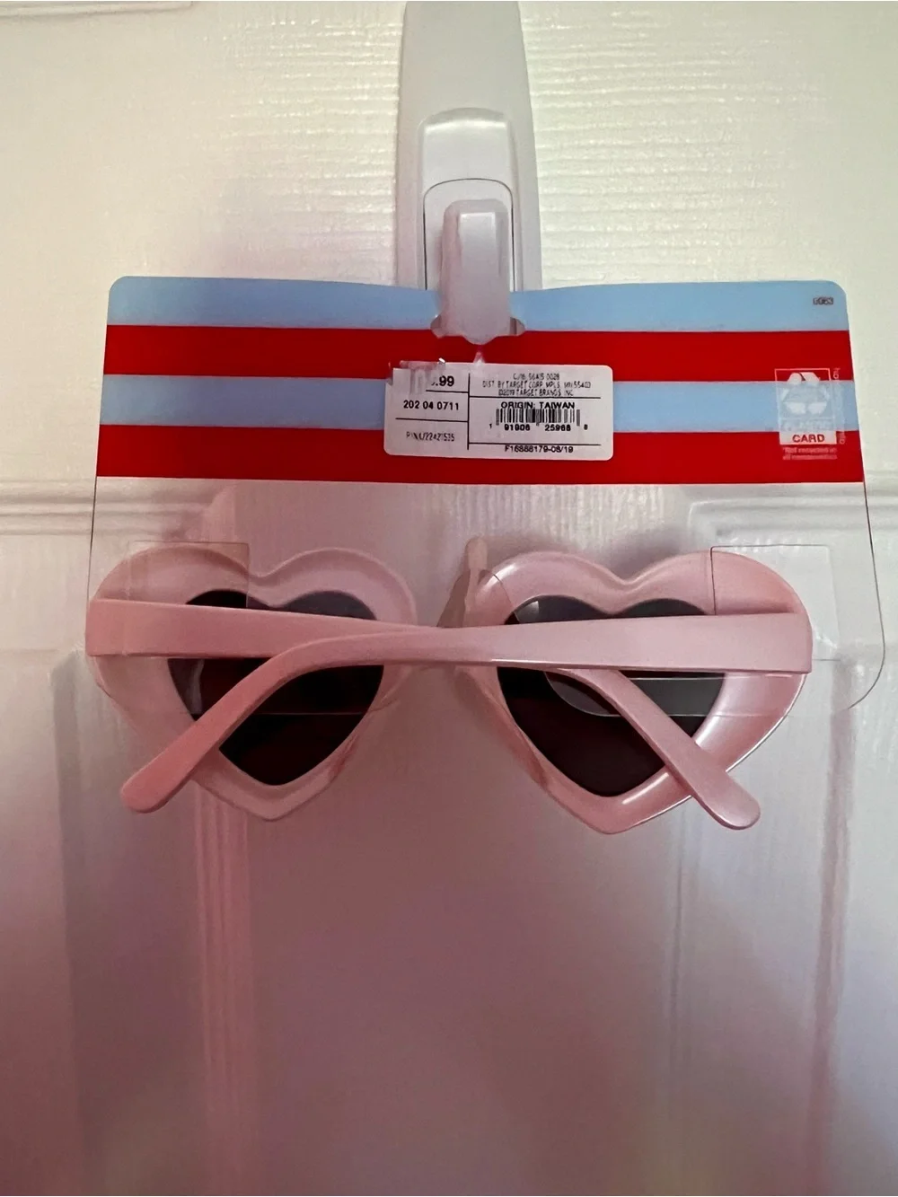 Cat & Jack Pink Heart Kids Sunglasses